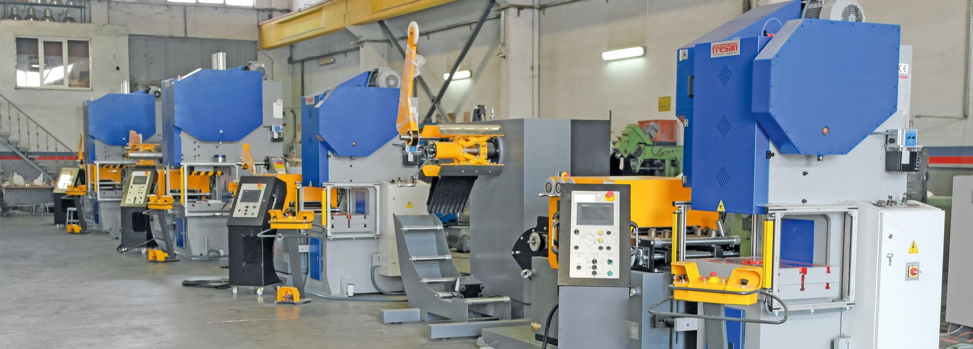 Fresan production facility with C-Frame eccentric presses